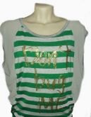 BLUSA LISTRAS C/ MANGA CREPE